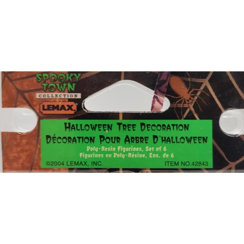 Lemax Spooky Town 2004 Halloween Tree Decoration 42843 Retired Pumpkins Jack O